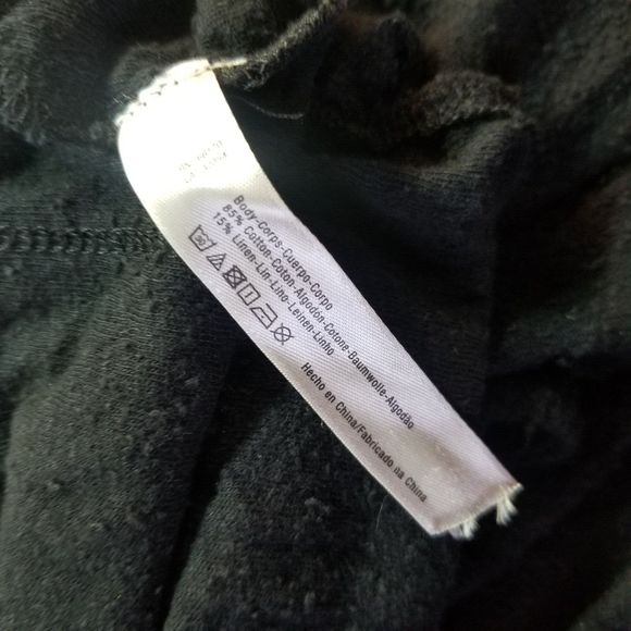 Free People FP Beach Jumpsuit Romper S/ XSmall Wide Leg Split Leg Tie Pockets - Picture 14 of 14